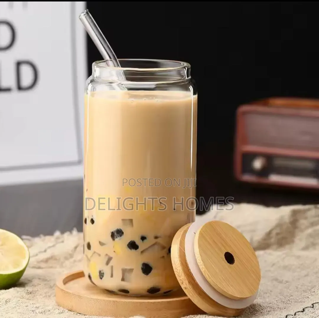 Portable Smoothie Jar With Straw_alp