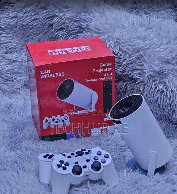 HY300 Game Projector Android With Wireless Gaming Controller Theater - thumbnail 2