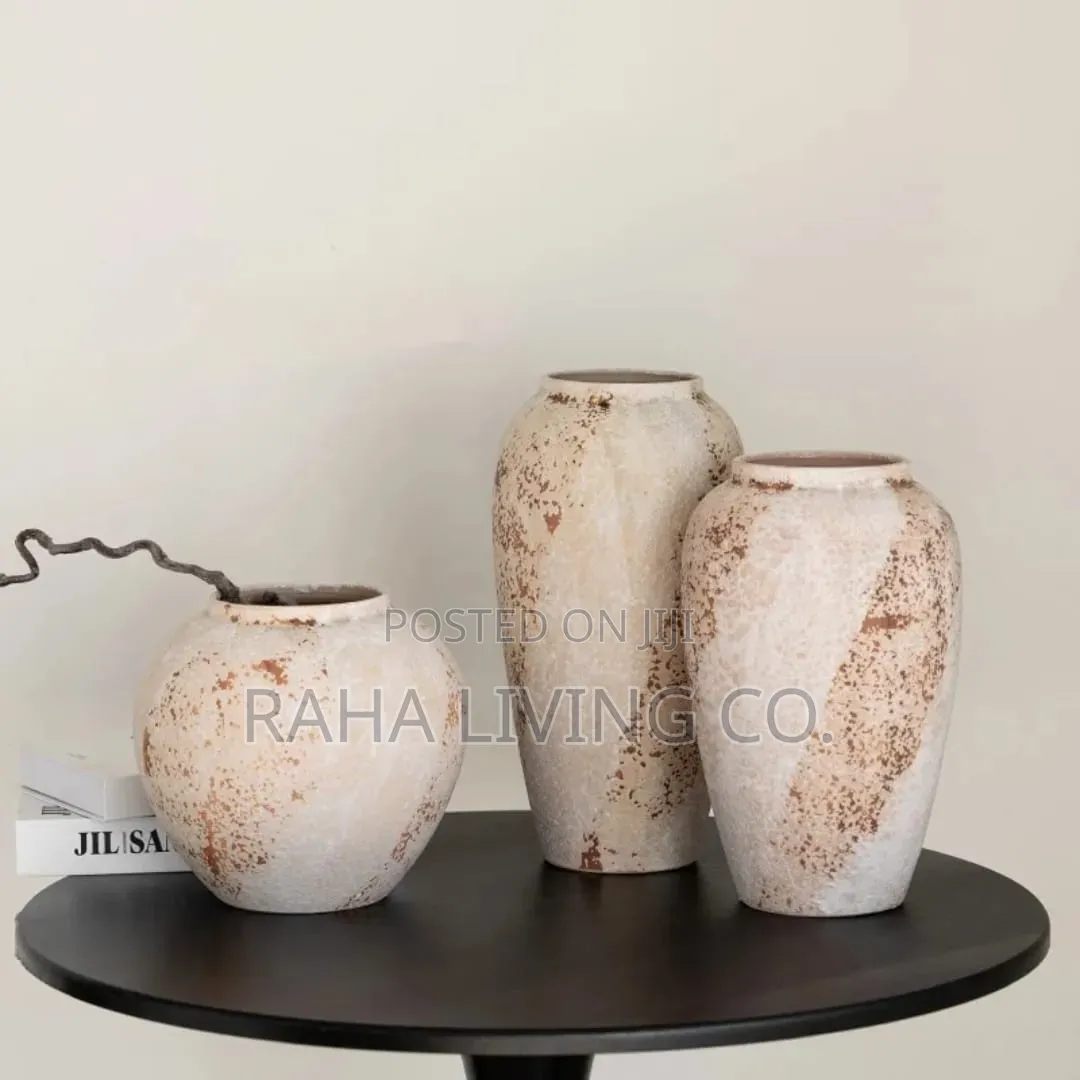 Modern Ceramic Wabi-Sabi Flower Vase | 3 Sizes