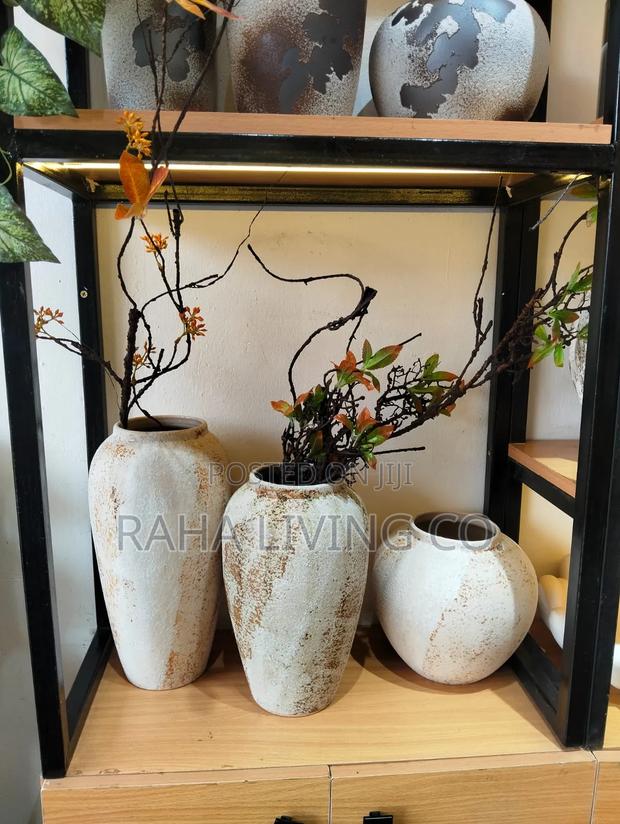 Modern Ceramic Wabi-Sabi Flower Vase | 3 Sizes - main view