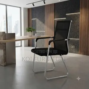 Office Chairs; Visitors Office Chair With Mesh Mid Backrest