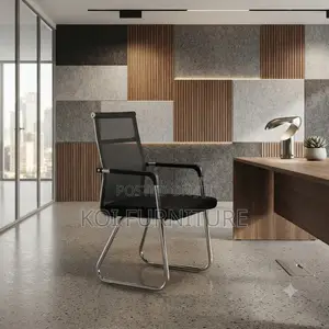 Office Chairs; Visitors Office Chair With Mesh Mid Backrest