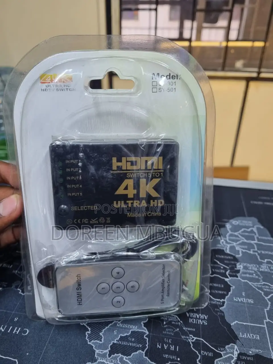 Hdmi Switch 5 to 1 Ultra Hd