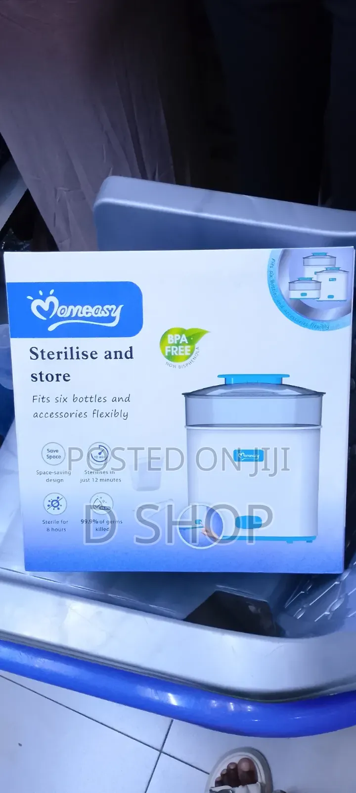 Sterilizer and Storage Bag for Kids Bottles