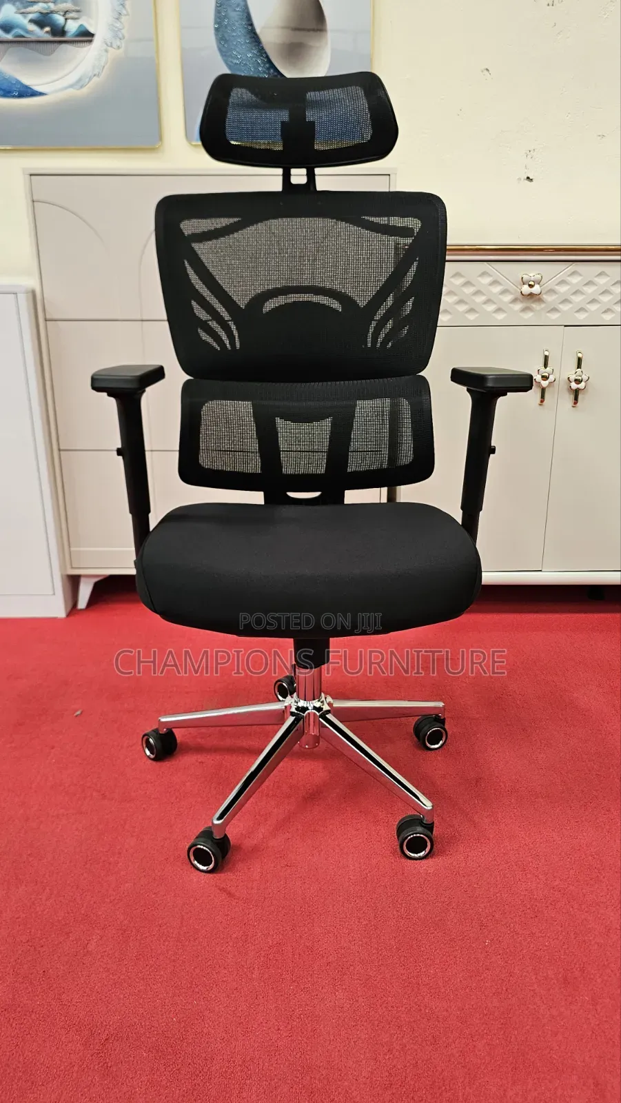 High Back Orthopedic Office Chair