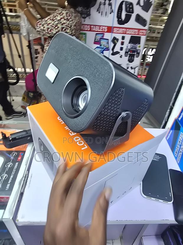 Wireless Projector With WiFi Bluetooth Rotating Stand - thumbnail 2
