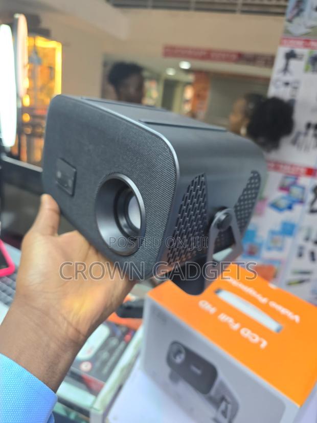 Wireless Projector With WiFi Bluetooth Rotating Stand - thumbnail 3