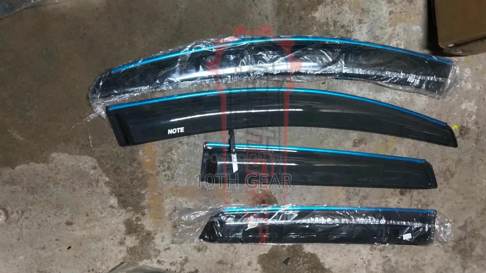 Wind Breaker/Window Visor Nissan Note 2005-2011