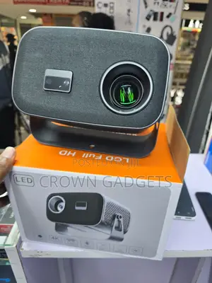 Smart Mini Projector Compatible WiFi Bluetooth Portable