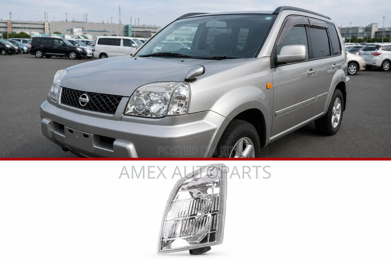Corner Lamp Nissan Xtrail QR20 Clear Lens