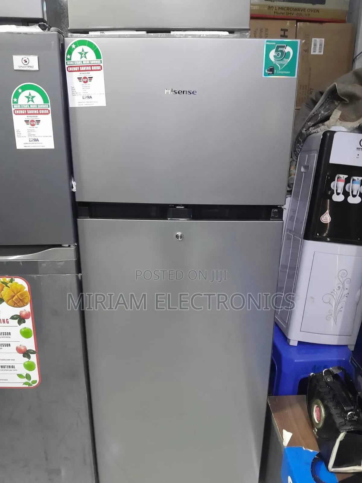 Hisense 120 Litres Double Door Fridge