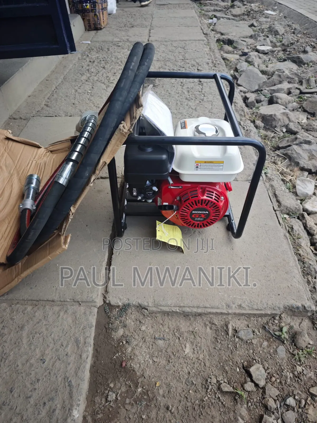 Honda GX160 Petrol Concrete Vibrator – 5.5HP With 6m Flexible Shaft