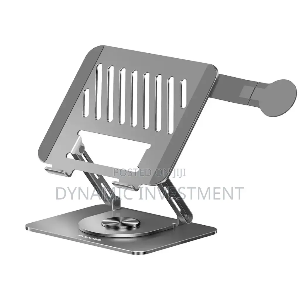 PORODO FOLABLE 360° DUAL-USE LAPTOP STAND With MagSafe Phone Holder