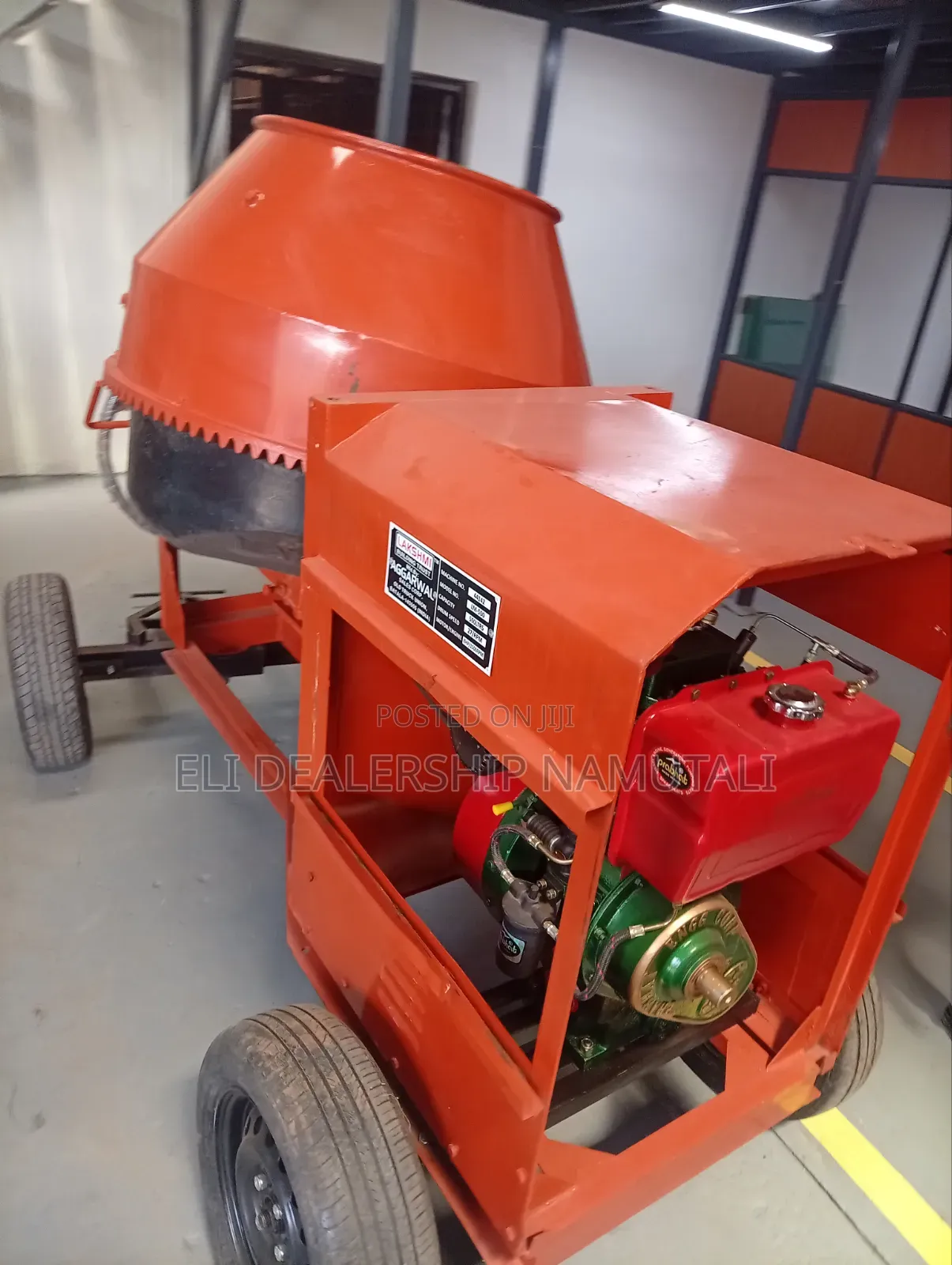 500L Concrete Mixer – Built for Tough Job Sites 8hp Diesel Engine