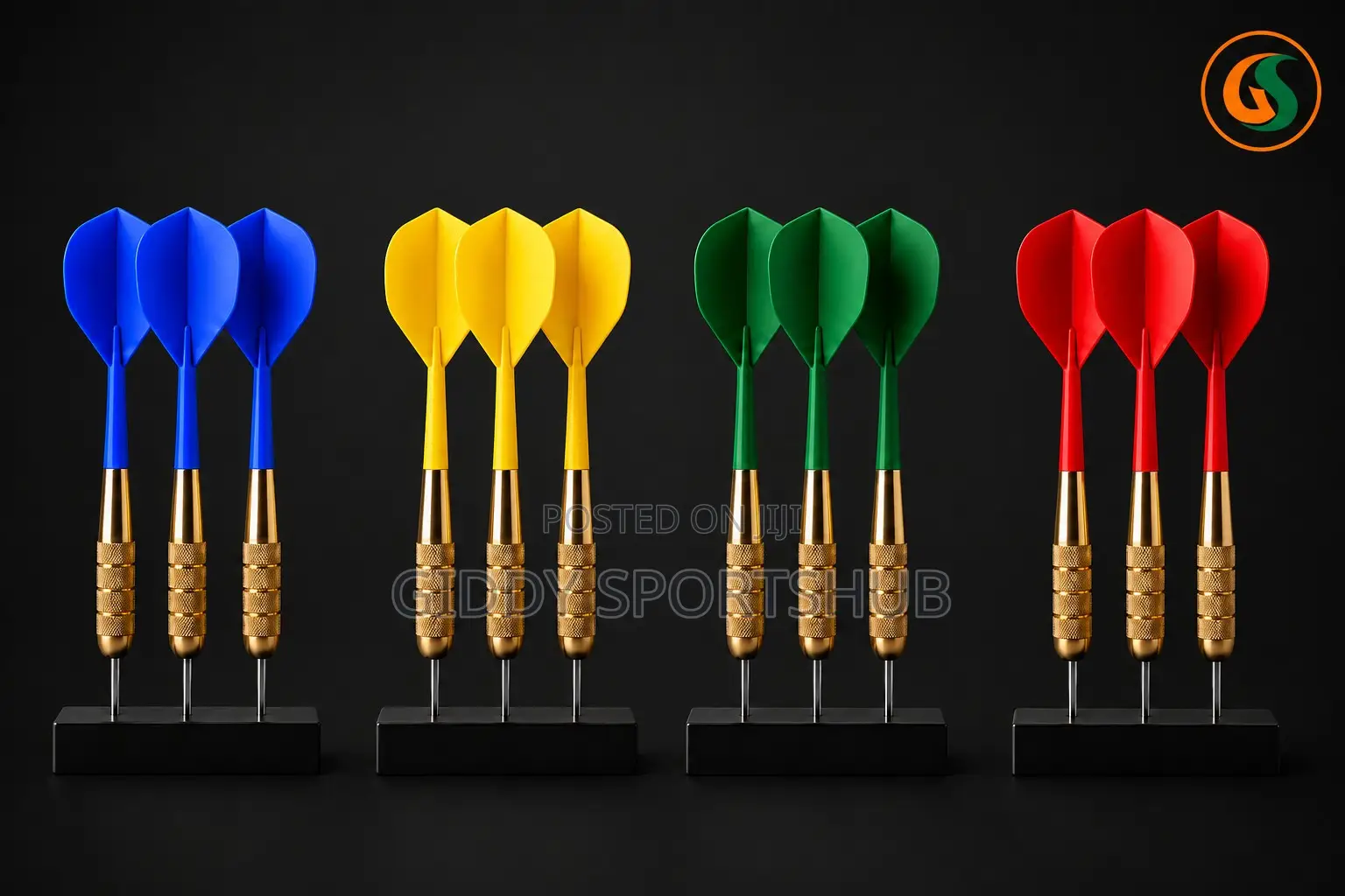 EliteForce 33G Professional Brass Darts Set