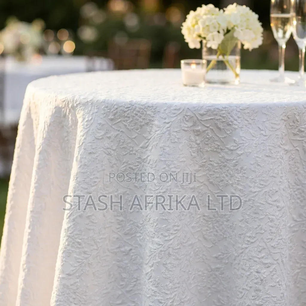 Spandex Seat Covers and Jacquard Table Cloths