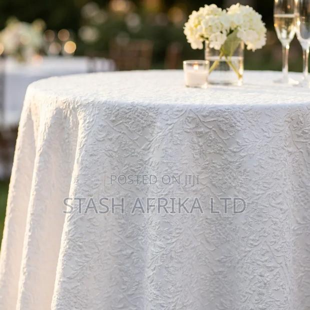 Spandex Seat Covers and Jacquard Table Cloths - thumbnail 3