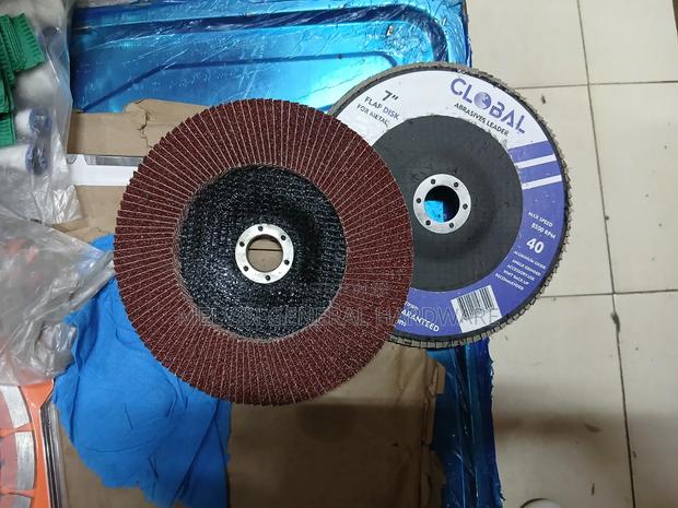 Flap Disk 7" Grit 40 Sandpaper - thumbnail 2