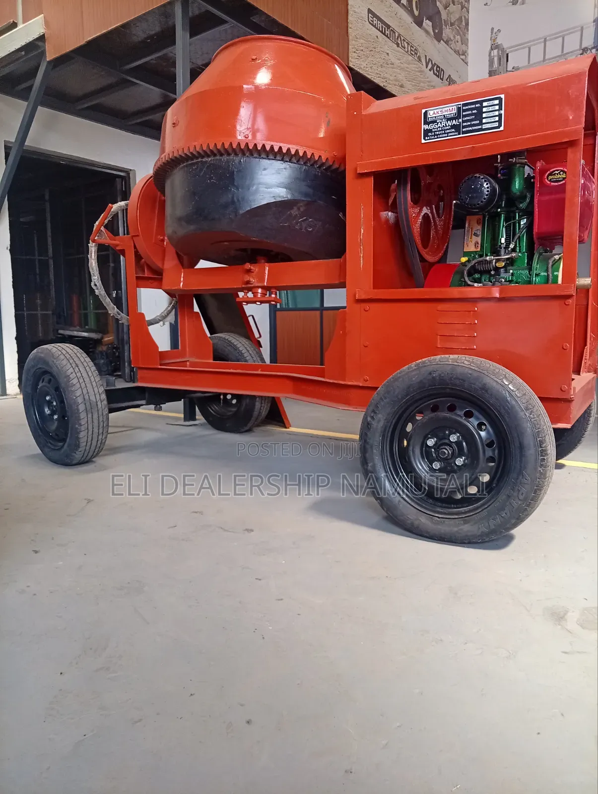 500L Concrete Mixer – Built for Tough Job Sites 8hp Diesel Engine