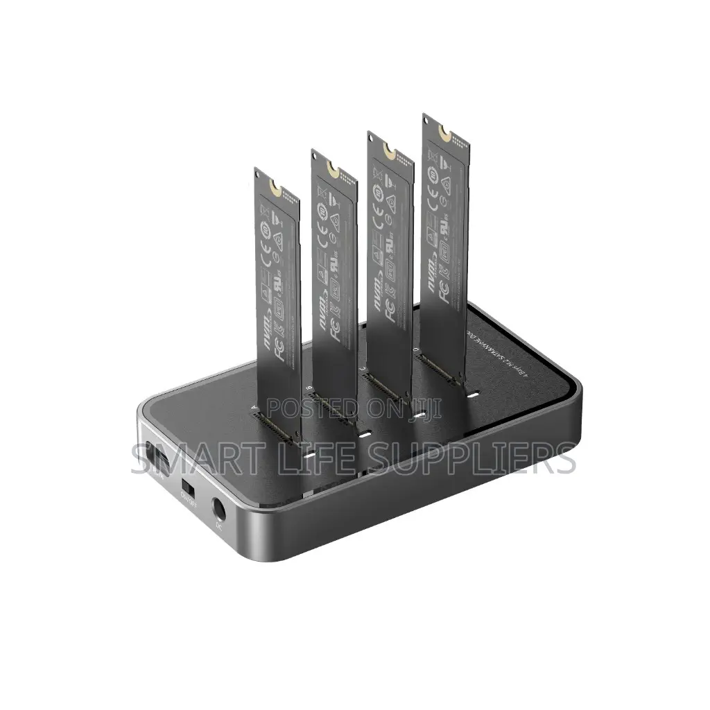 10Gbps 4 Bay M.2 NVME SATA Dual