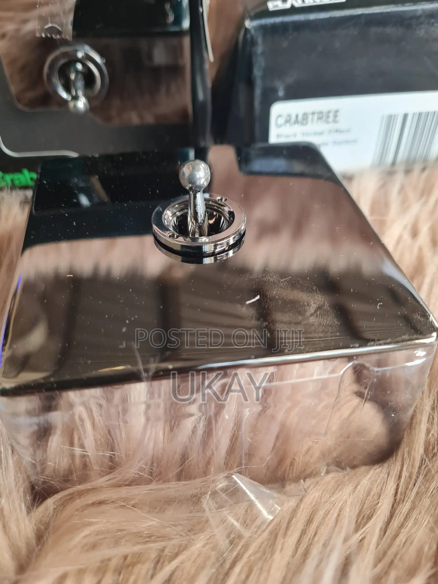 Crabtree Platinum 1-Gang Toggle Light Switch.