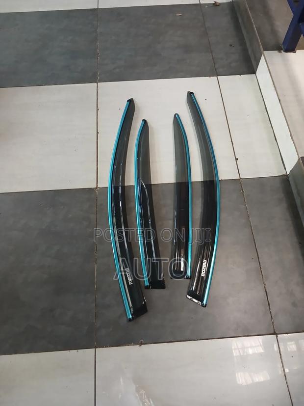 Mazda 2010 Window Windbreakers | Rain Guard Visors - thumbnail 2