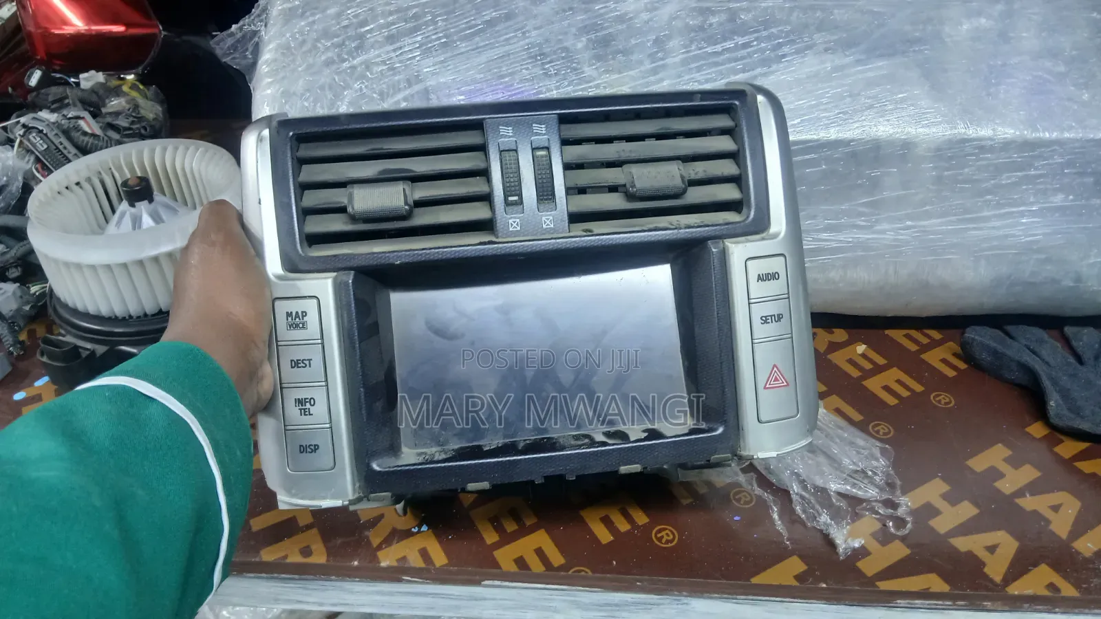 Ex Japan Prado J150 Radio Console and Radio Available.