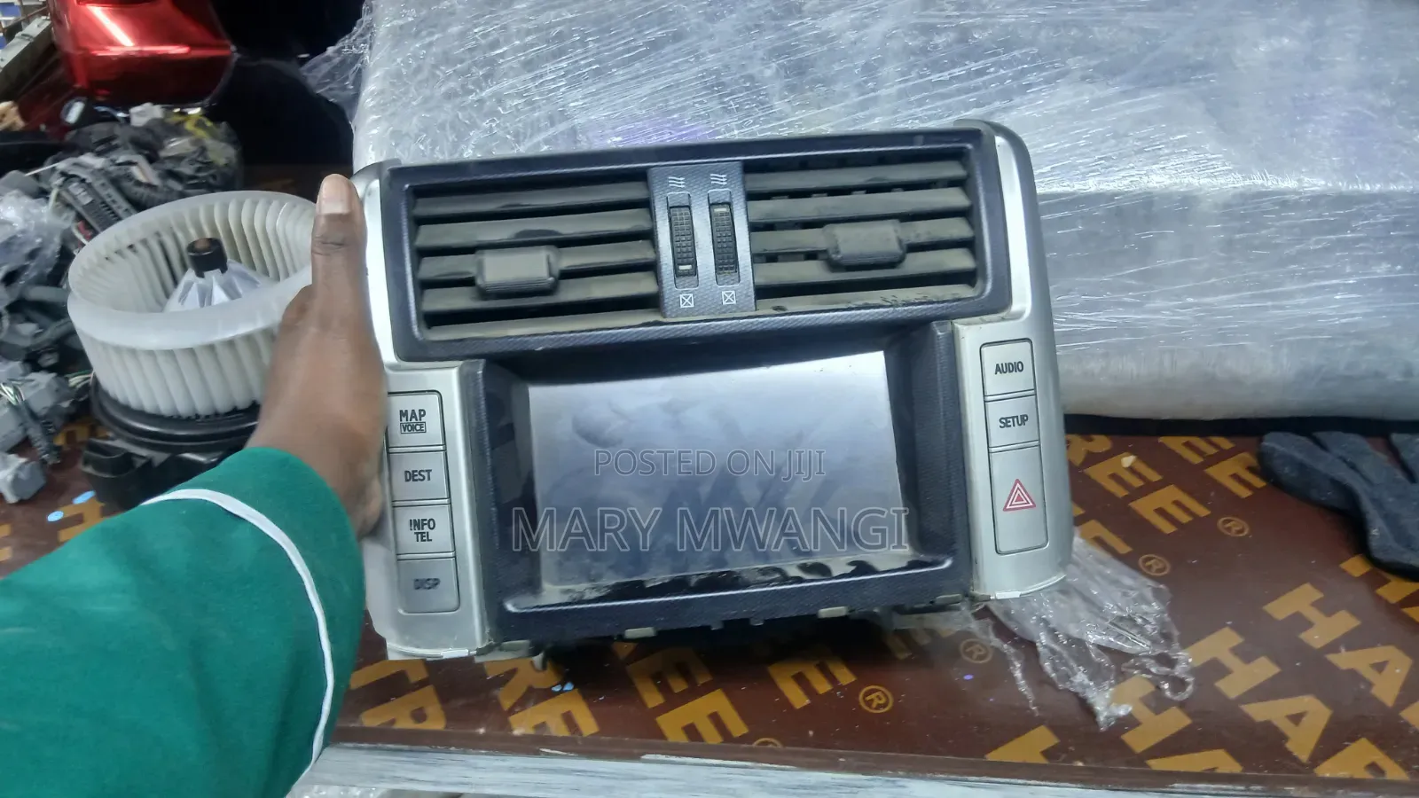Ex Japan Prado J150 Radio Console and Radio Available.