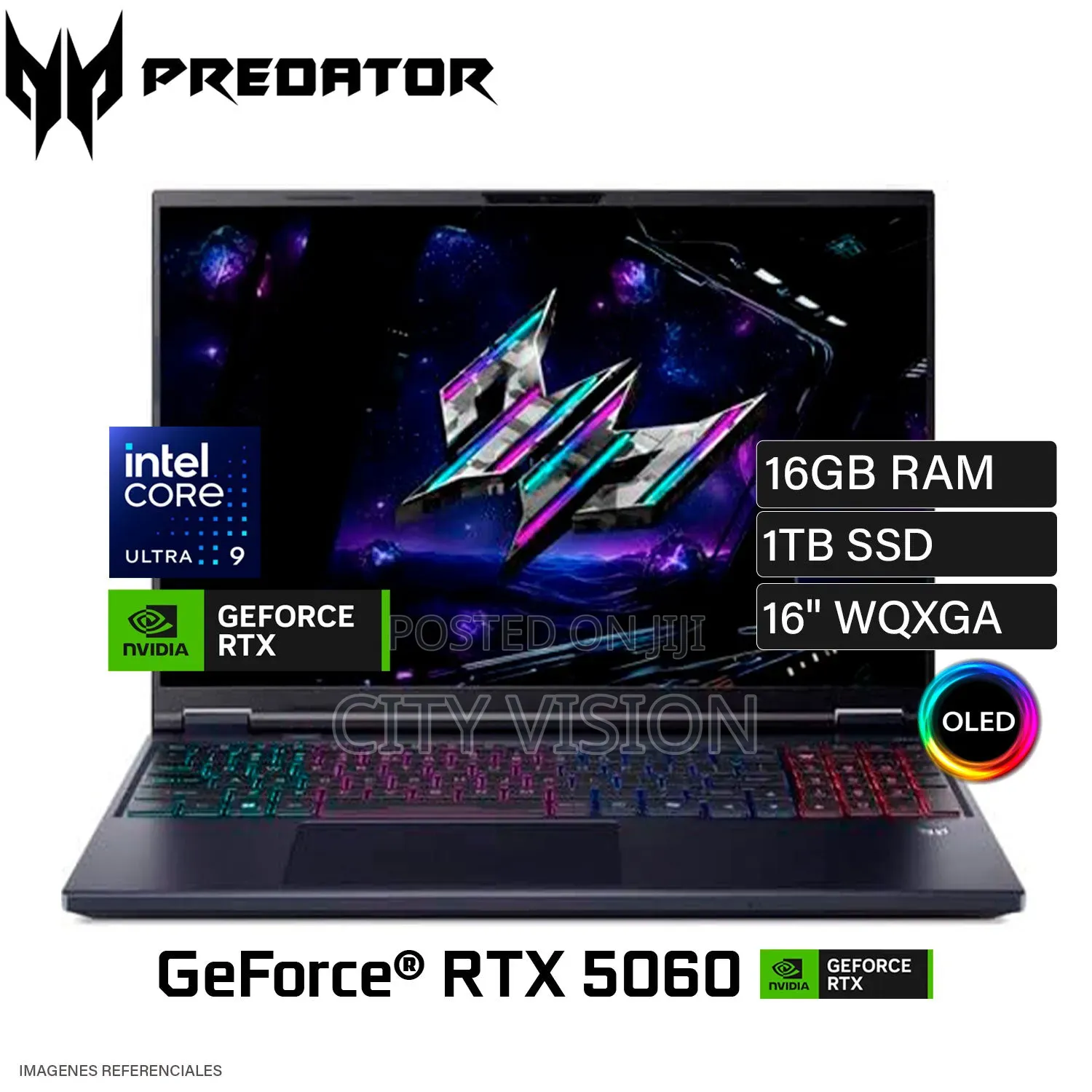 New Acer Predator Helios Neo 16 AI 16GB Intel Core Ultra 9 SSD 1T