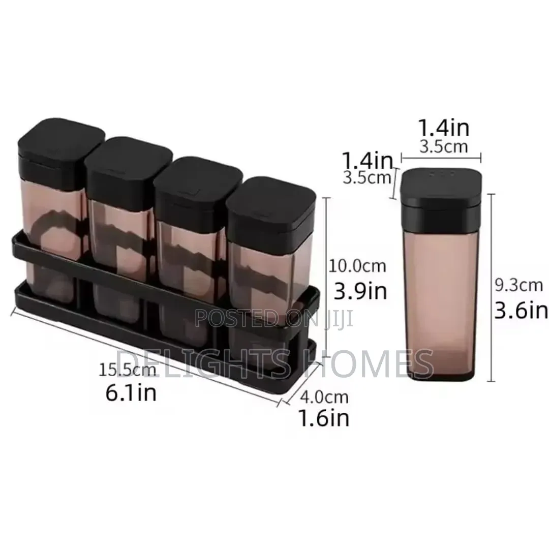4pcs Spice Jar Seasoning Set-Cho