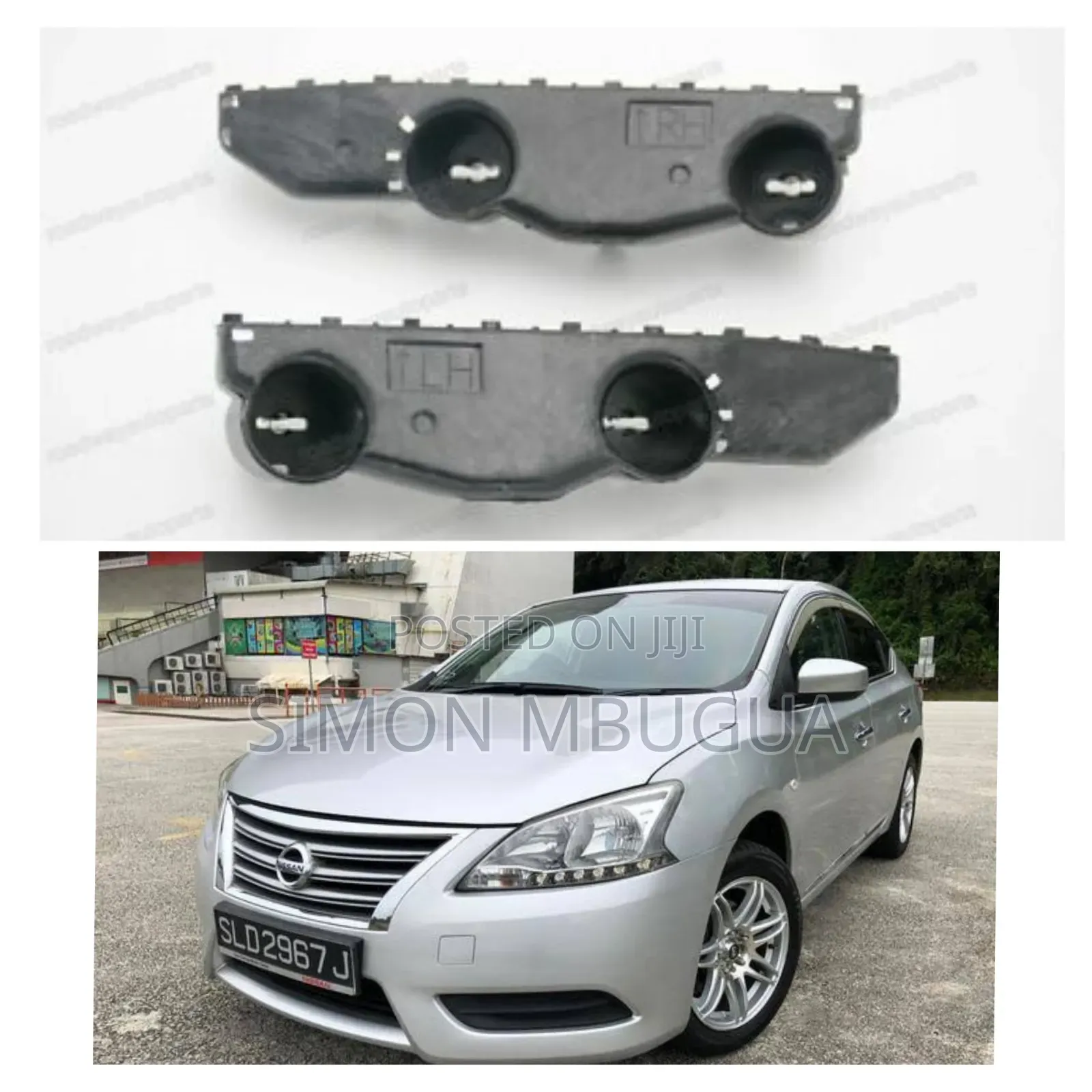Nissan Sylphy 2013 Bumper Front Bumper Slides