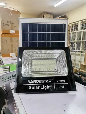 Reliable 200 Watts Remote Control Led Solar Flood Light