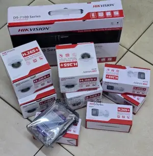 Ip CCTV Camera 4 Channel NVR Complete Set With 4 Cameras 1080p