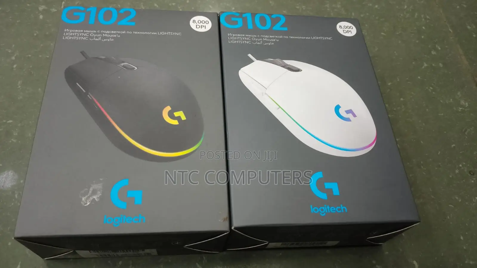 Logitech G102 Lightsync RGB Gaming Mouse Lilac