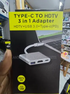 USB-C to HDMI 3 in 1 Adapter USB 3.0 PD Charging Hub