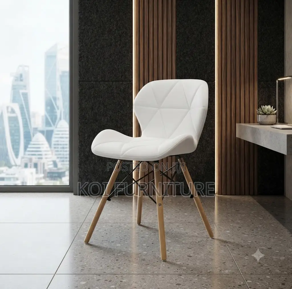 Dining Chairs; Leather Home Classic Eames Urban Chairs