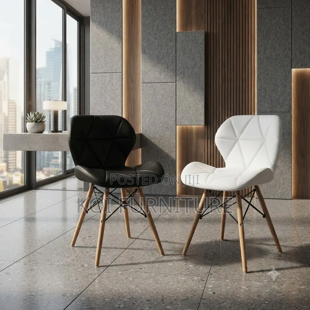 Dining Chairs; Leather Home Classic Eames Urban Chairs