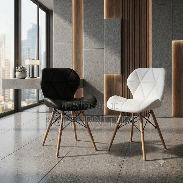 Dining Chairs; Leather Home Classic Eames Urban Chairs - thumbnail 5
