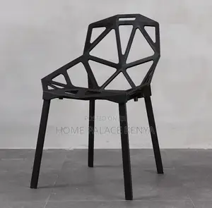 Plastic Chair: Spider Webbed Back PP Chair