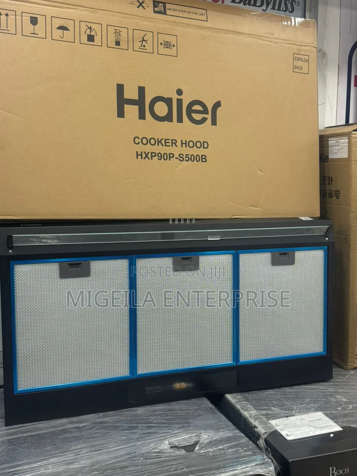 Haier Hood 90cm Under Cabinet Kitchen HXP90P