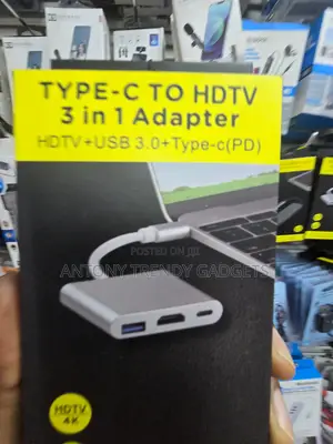 N300 USB-C to HDMI 3 in 1 Adapter for Laptop Switch