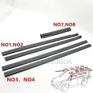 Toyota Prado FJ150 Roof Mouldings