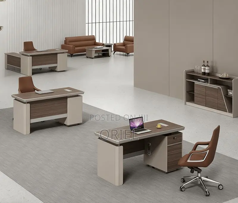 Office Desk Executive Office Staff Desk With Lockable Drawers
