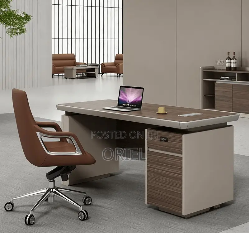 Office Desk Executive Office Staff Desk With Lockable Drawers