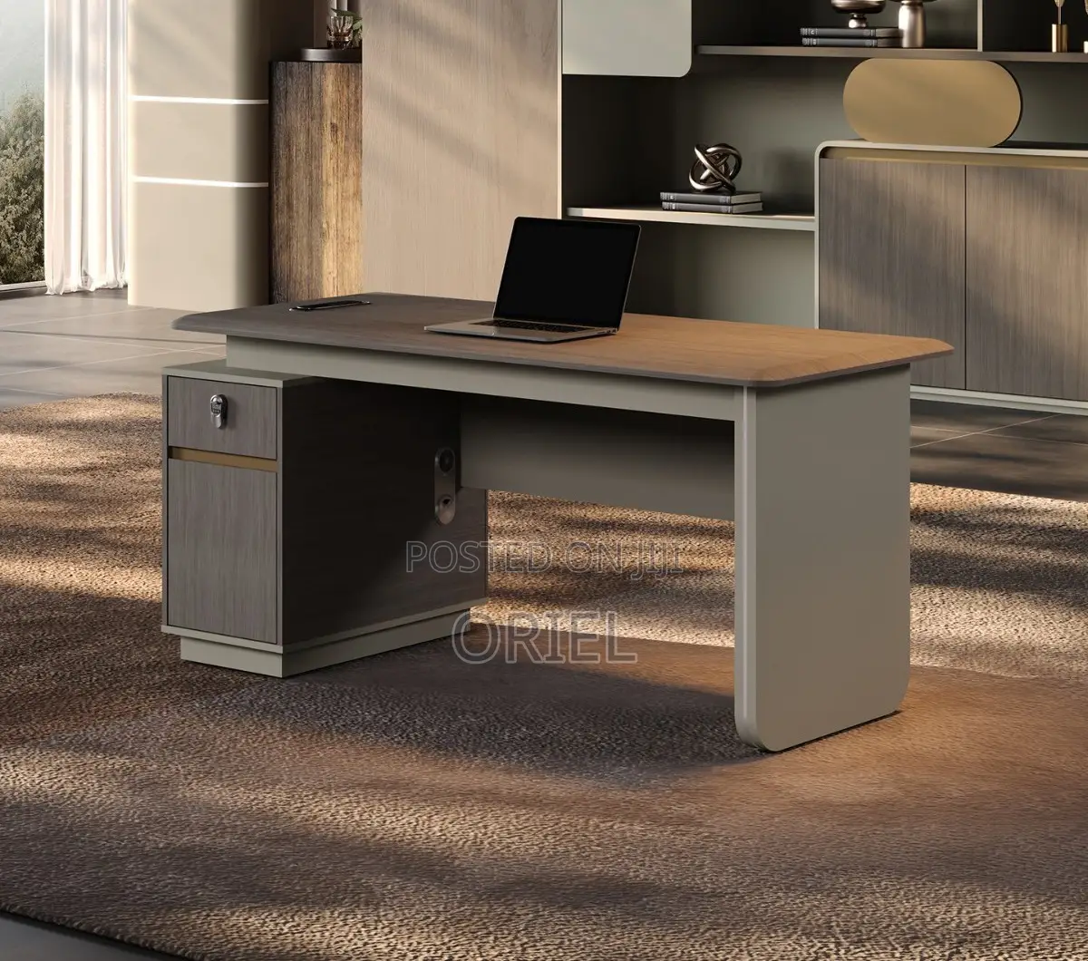 Office Desk Executive Office Staff Desk With Lockable Drawers