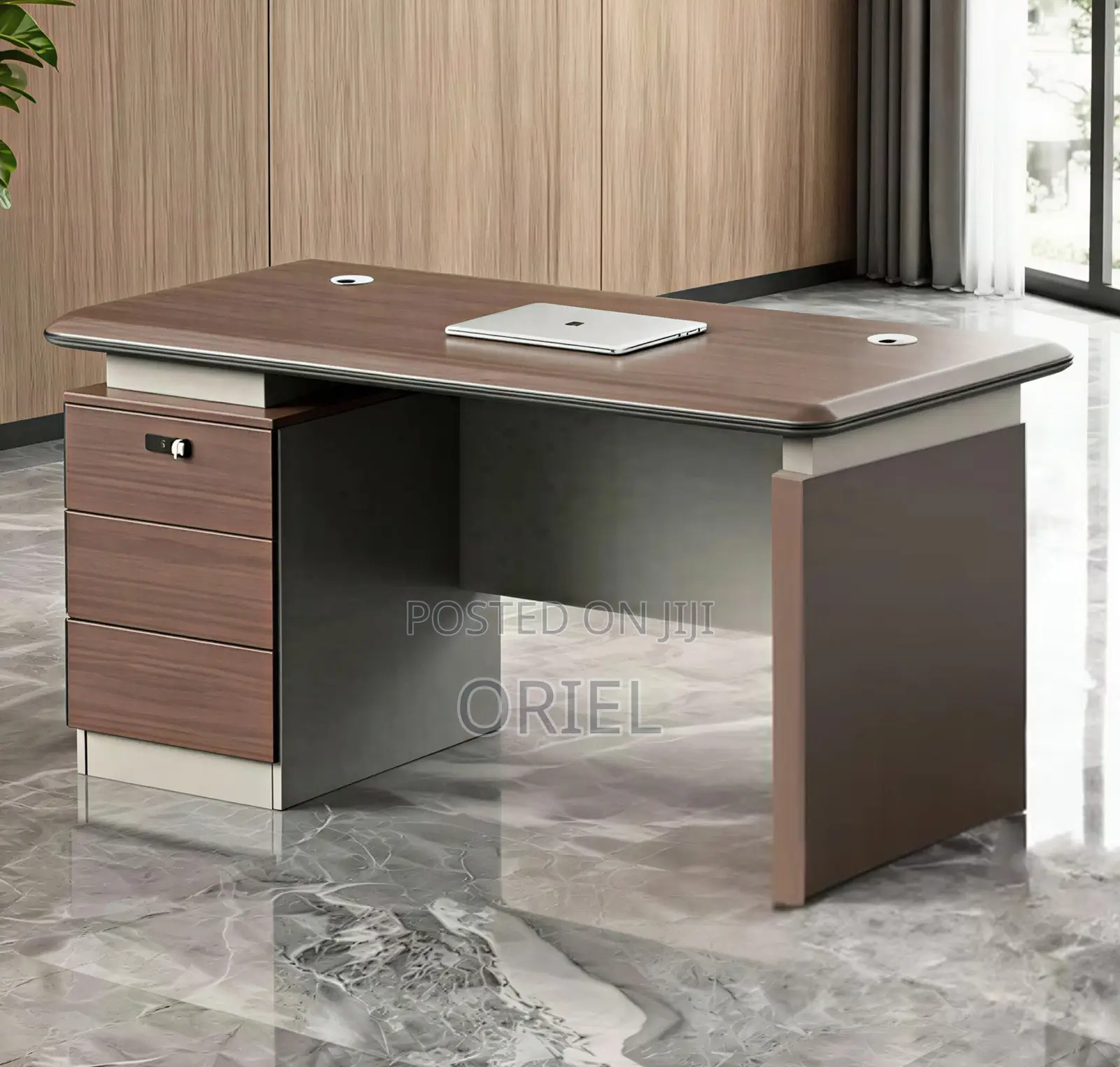 Office Desk Executive Office Staff Desk With Lockable Drawers