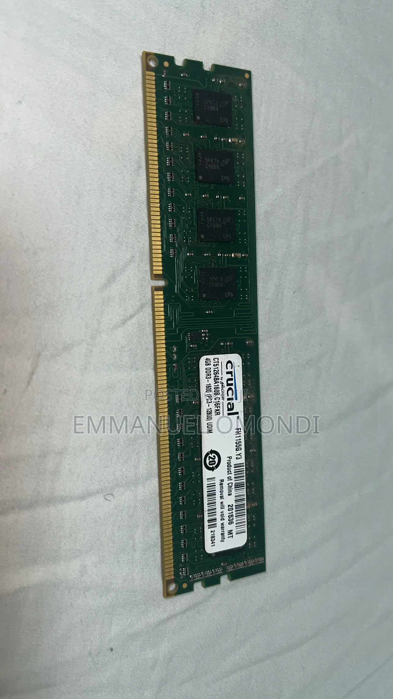 12 GB Desktop Ram DDR3