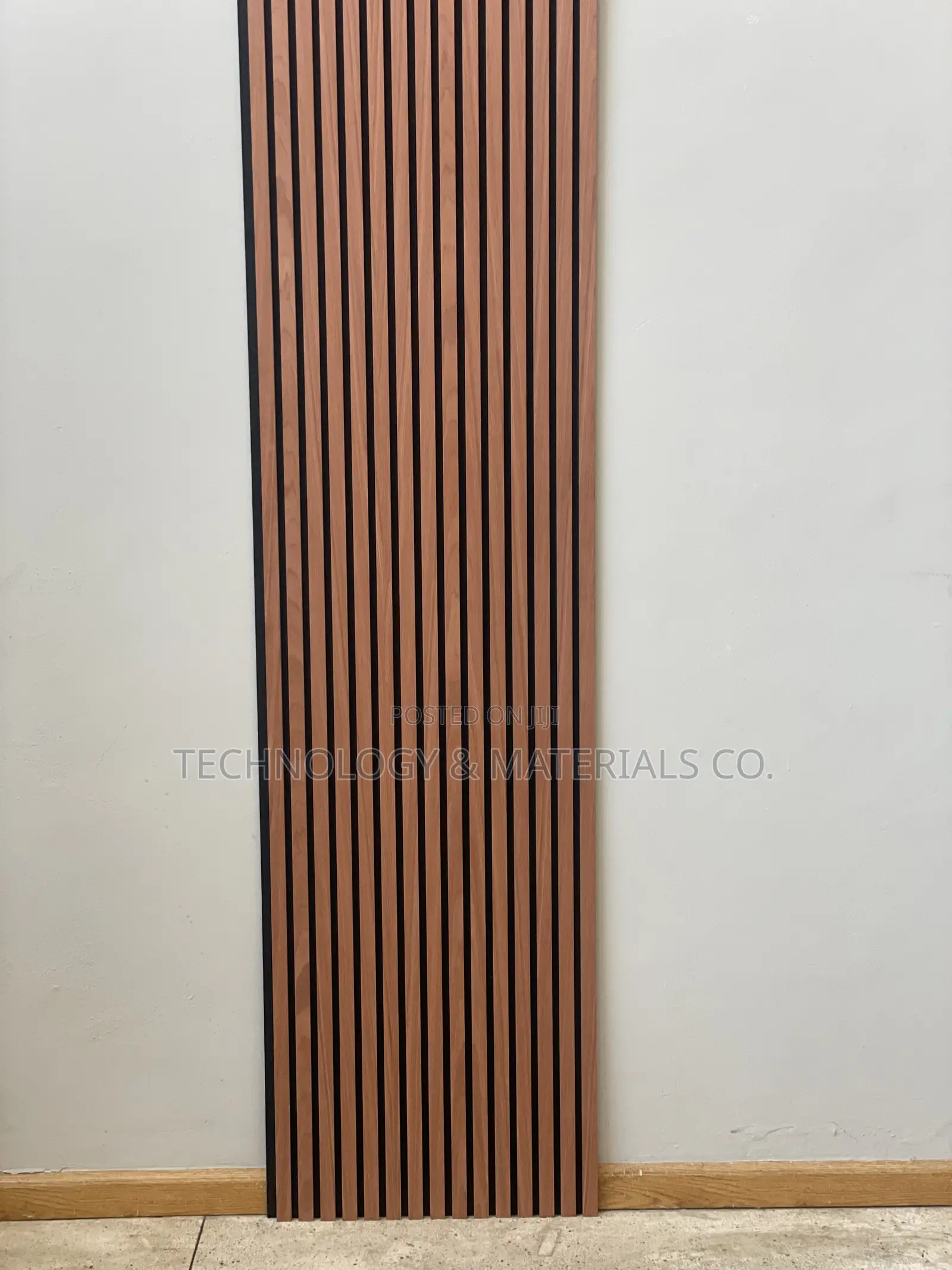 Wood Slat Interior Decor Panels- Red Cherry