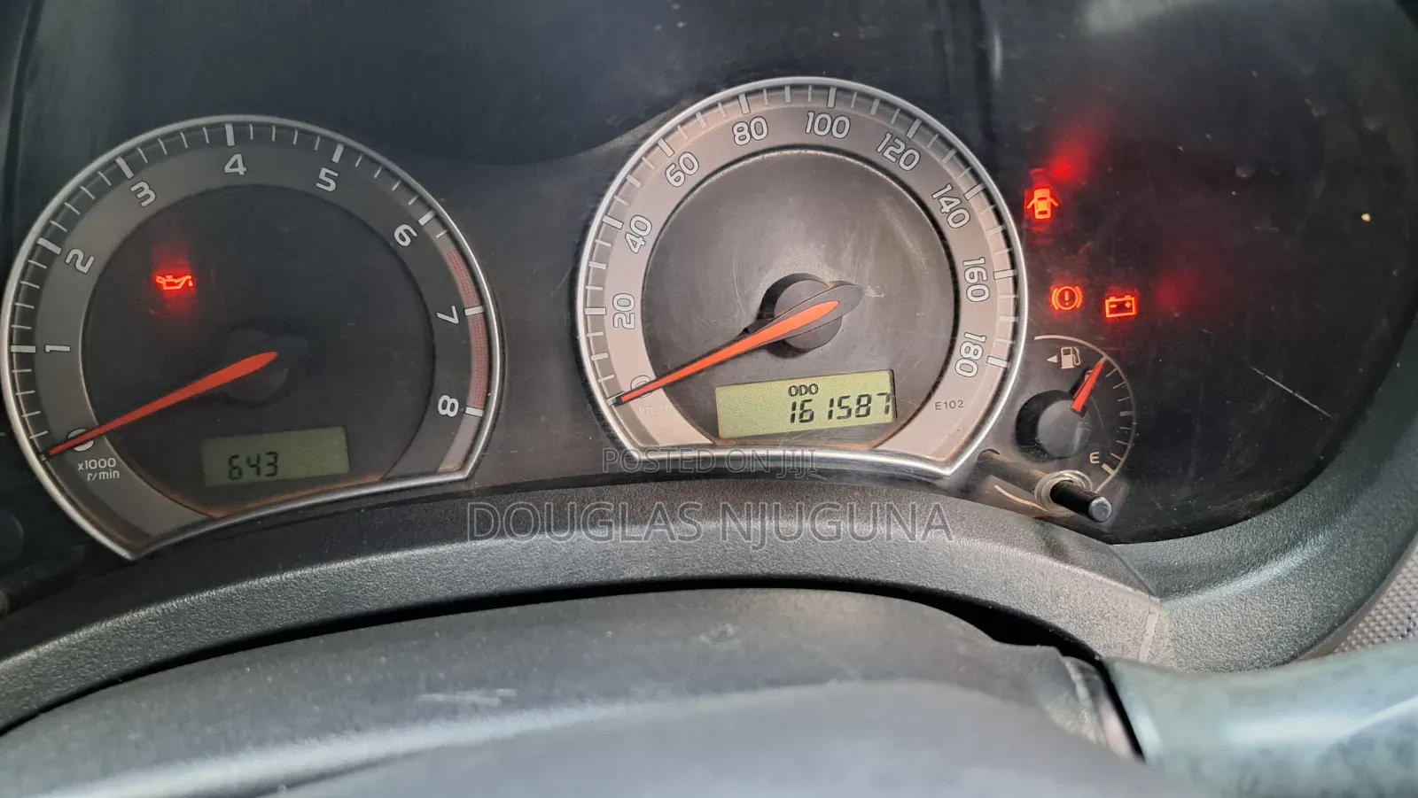 Toyota Auris 2004 Silver