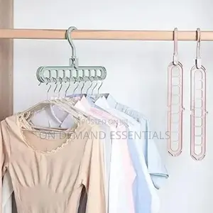 Multi Port Hanger Rack Support for Clothes